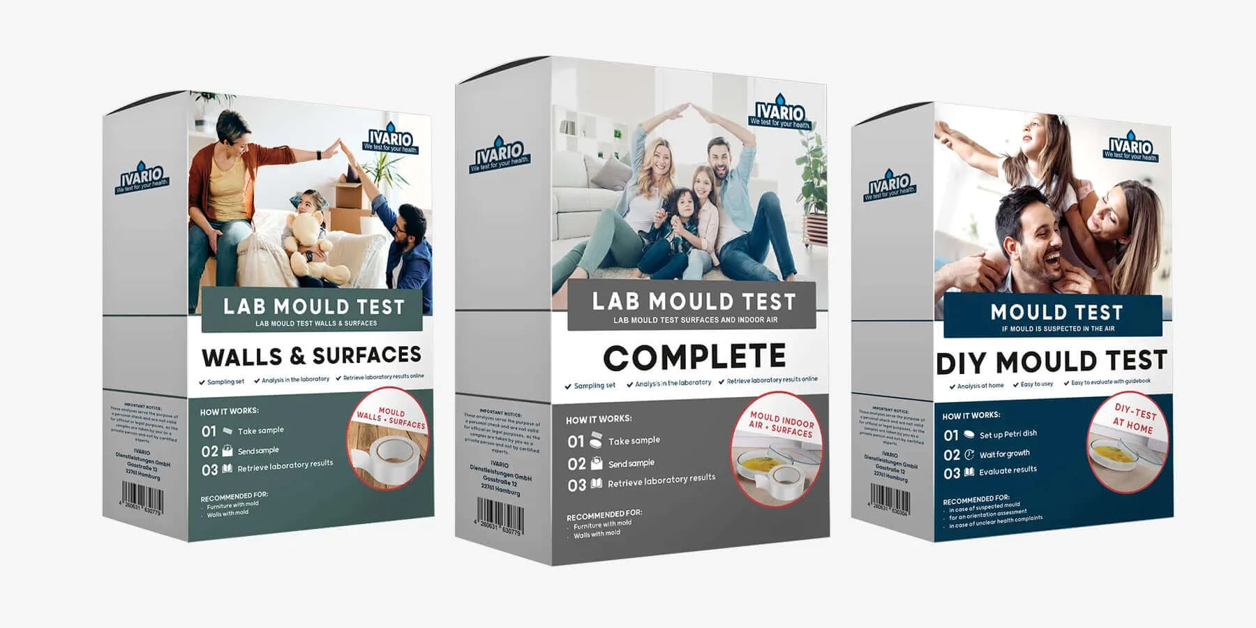 Mould Tests | Professional Laboratory and DIY Test Kits | IVARIO
