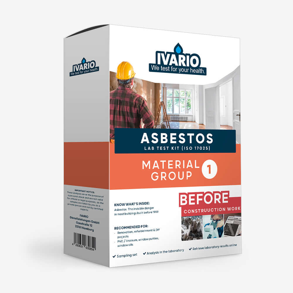 Product box - Asbestos Test for Standard Materials